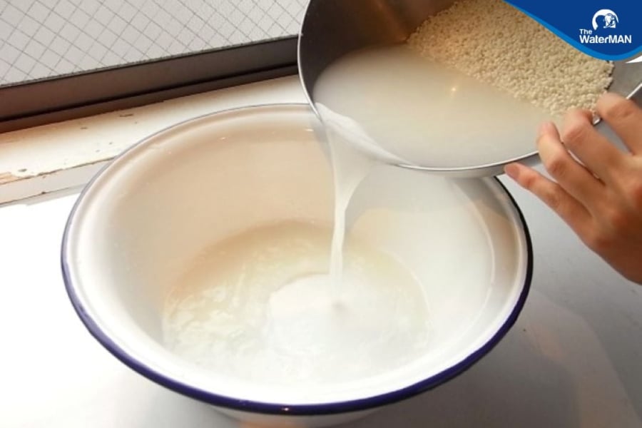 Mẹo vặt từ nước vo gạo