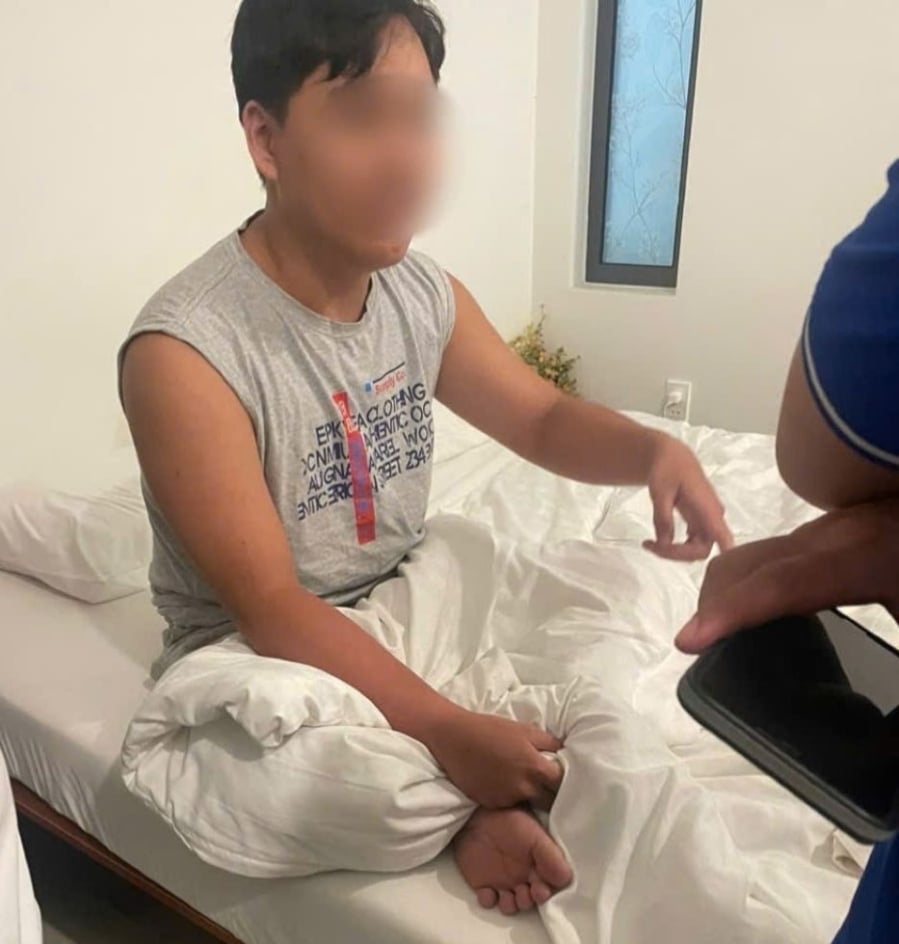 Xác định vụ việc có dấu hiệu lừa đảo, Công an phường An Hải nhanh chóng phối hợp các đơn vị nghiệp vụ truy tìm. 