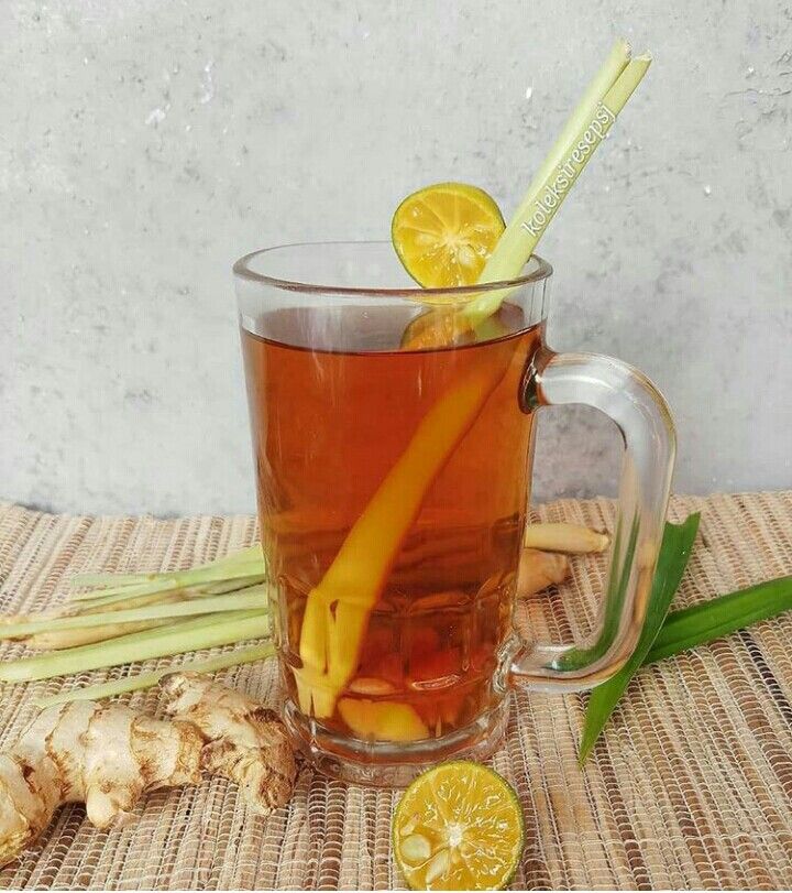 Nước chanh + sả + mật ong    
