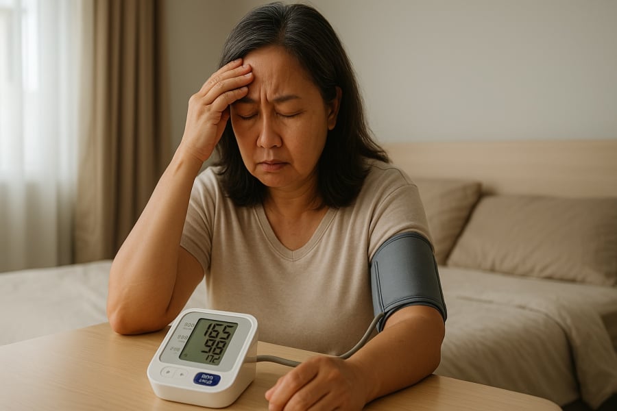 Huyết áp tăng cao bất thường vào buổi sáng có thể là dấu hiệu cảnh báo sớm của đột quỵ.