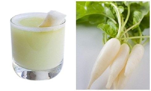 Nước ép củ cải giúp thanh họng