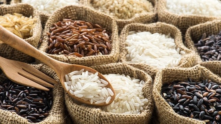 Các loại gạo khác nhau sẽ có chỉ số GI khác nhau
