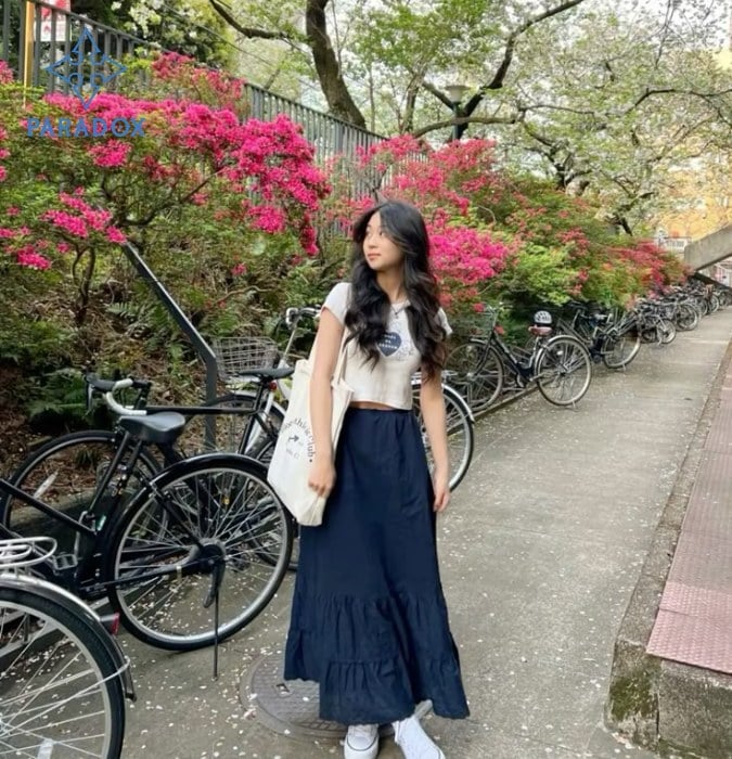 Đây chắc chắn là outfit hoàn hảo cho những buổi đi chơi hay tụ tập bạn bè vào dịp cuối tuần.