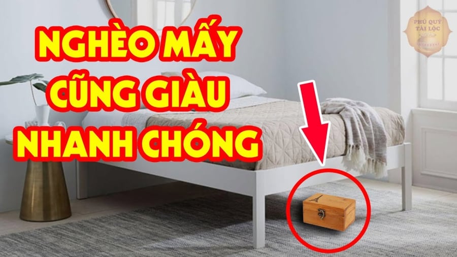 Tối mùng 1 đặt thứ này xuống gầm giường, Hối Lộ Thần Tài, gia chủ ước gì được nấy