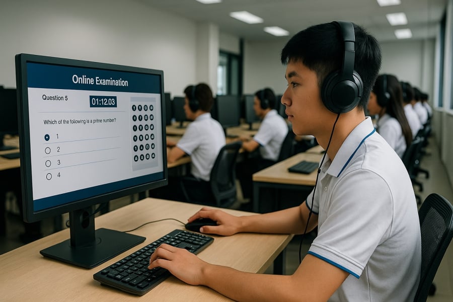 Thi tốt nghiệp THPT trên máy tính dự kiến được triển khai thí điểm vào năm 2027, đánh dấu bước chuyển đổi số quan trọng trong giáo dục.