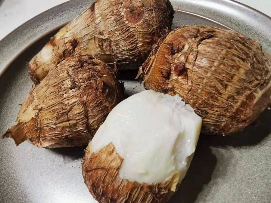 Đông y cho rằng khoai sọ có tác dụng kiện tỳ vị, ích khí bổ thận, giải độc, tán kết. Ảnh minh họa