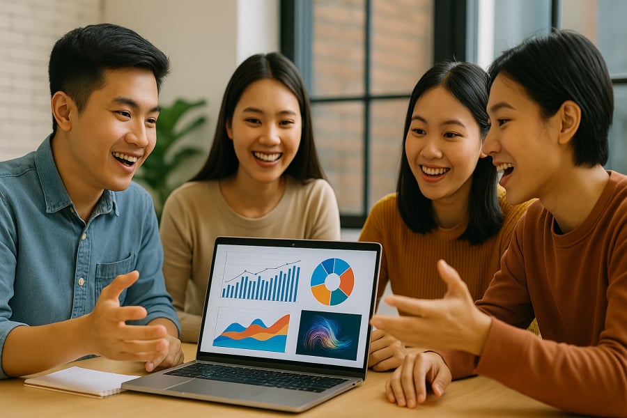 Kinh tế và mỹ thuật số – sự kết hợp giữa sáng tạo và công nghệ.