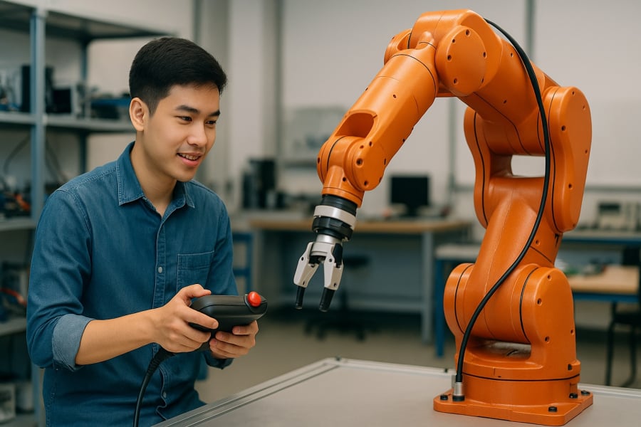Kỹ thuật robot – ngành học “đắt giá” trong kỷ nguyên công nghiệp 4.0.