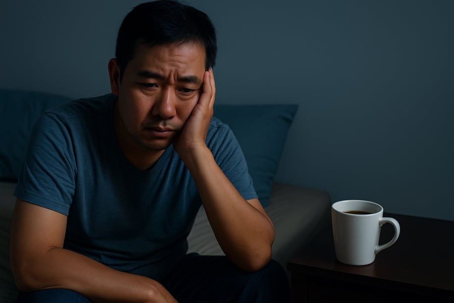 Người bị tiểu đêm hoặc mất ngủ cần hạn chế uống cà phê, đặc biệt vào buổi chiều và tối.