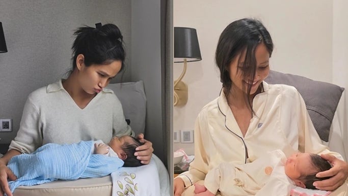 H'Hen Niê nói gì khi bị góp ý dạy con gái học khi mới 3 tuần tuổi?