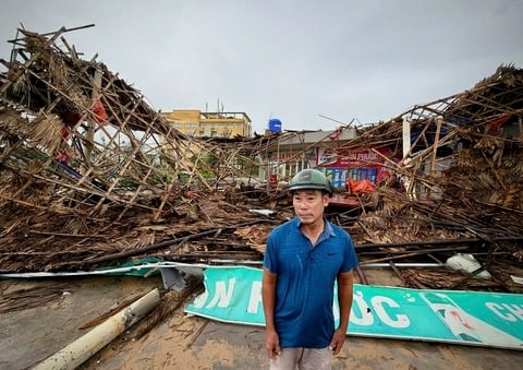 Người dân chịu nhiều thiệt hại từ bão Bualoi.