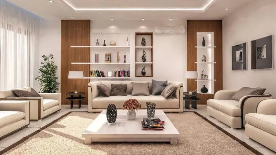 Sofa phòng khách không chỉ là nơi nghỉ ngơi, thư giãn, mà còn giữ vai trò quan trọng trong việc tạo dựng bầu không khí và phong thủy. Ảnh minh họa