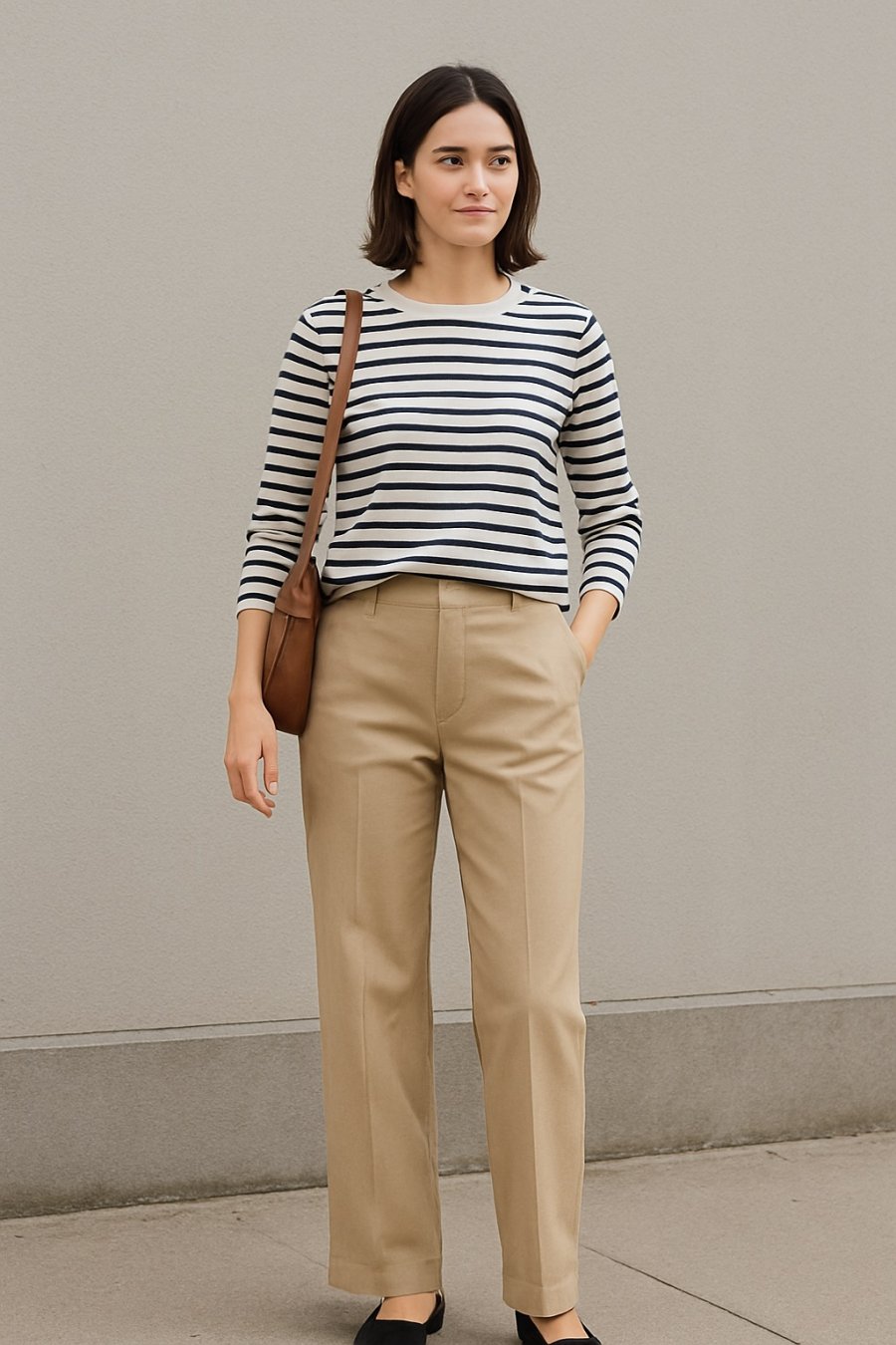 Outfit thanh lịch, phù hợp cả công sở lẫn dạo phố.