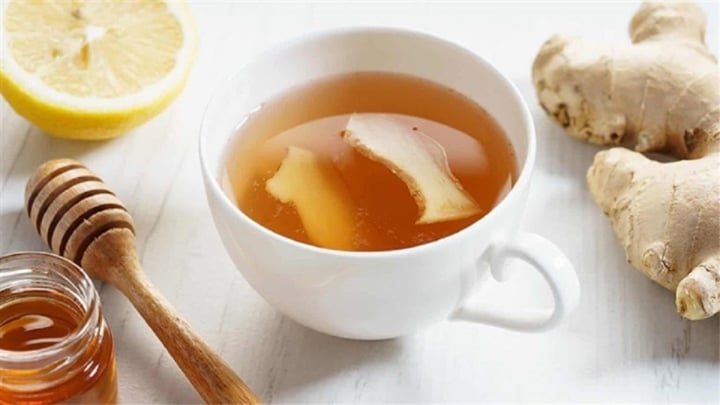 Trà gừng mật ong  