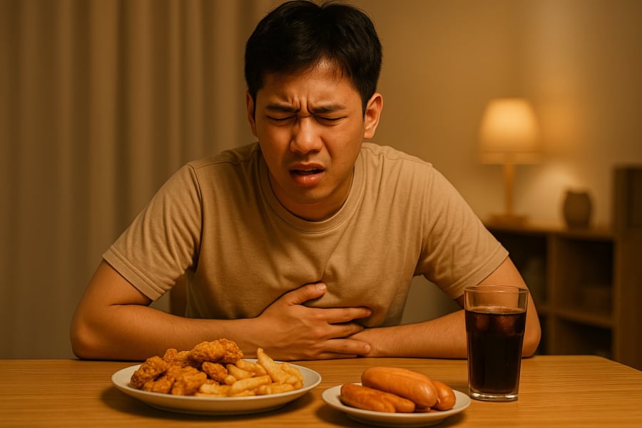 Đồ chiên rán và nước ngọt là “kẻ thù thầm lặng” khiến dạ dày bị tổn thương và tăng nguy cơ ung thư.