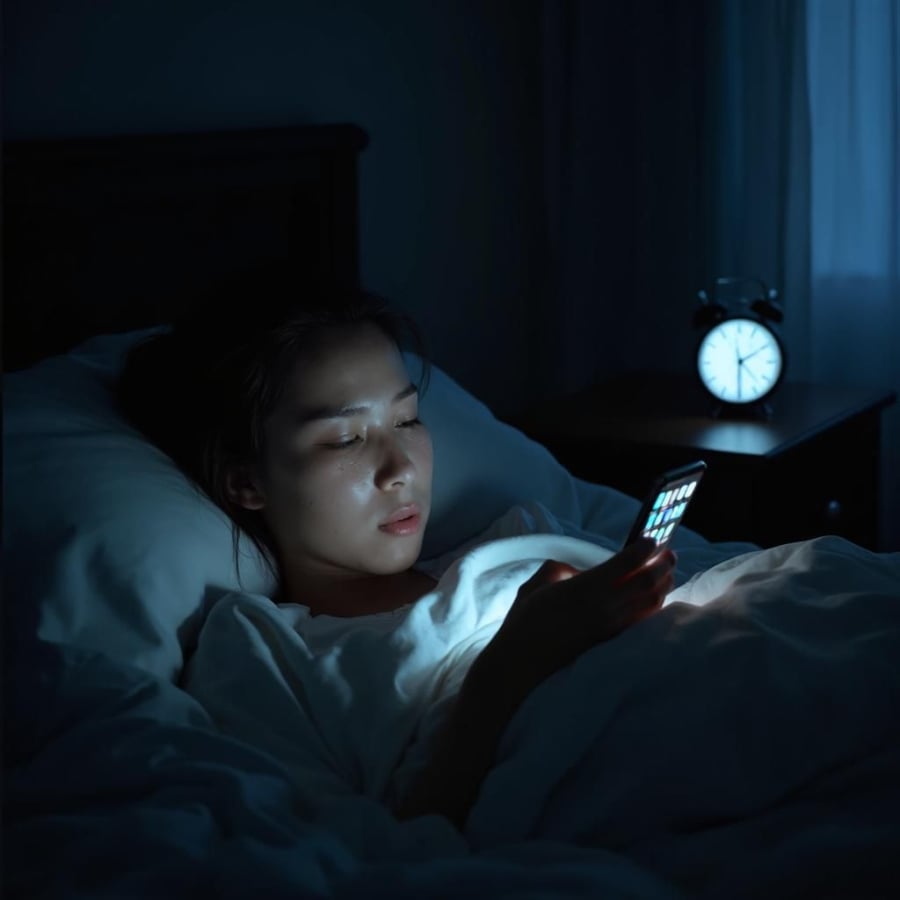 Thiết bị điện tử ảnh hướng chất lượng giấc ngủ