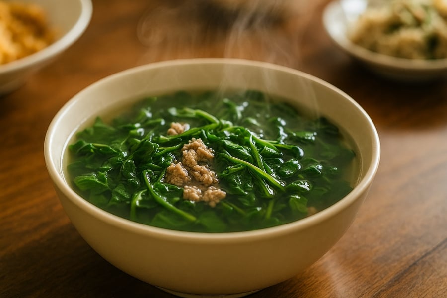 Một bát canh cải xoong thanh mát giúp giải độc, tăng sức đề kháng và đẹp da.