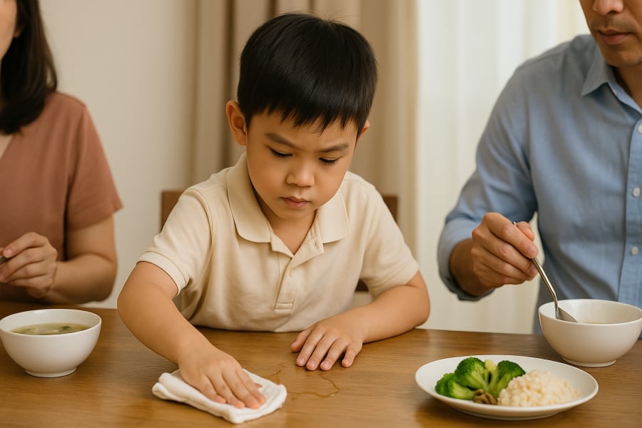 Khả năng quan sát và phản ứng nhanh là phẩm chất quý giá giúp trẻ thành công trong tương lai.