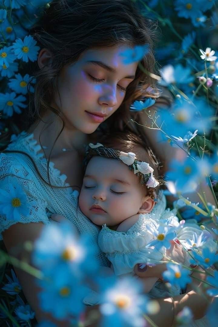 Trẻ được ôm ấp yêu thương sẽ thấy bình an
