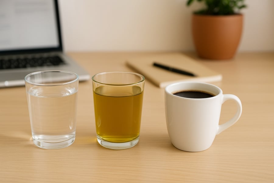 Công thức 2:3:2 giữa nước – trà – cà phê: đơn giản nhưng mang lại lợi ích sức khỏe vượt mong đợi.