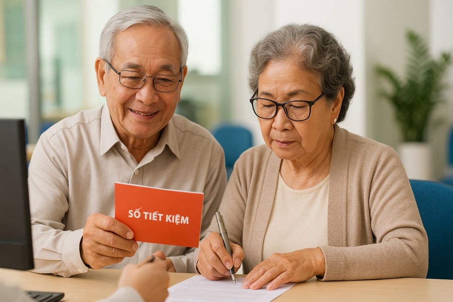 Người cao tuổi nên trực tiếp đến ngân hàng để giao dịch và kiểm soát tài khoản của mình.