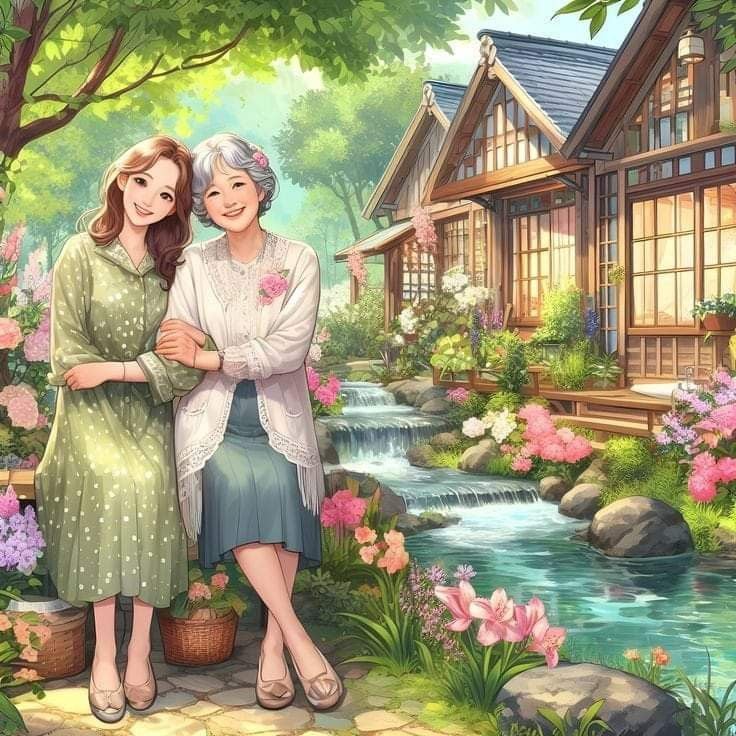 Người mẹ hiền hậu bao dung thì con cái lớn lên trong tình yêu thương bao la