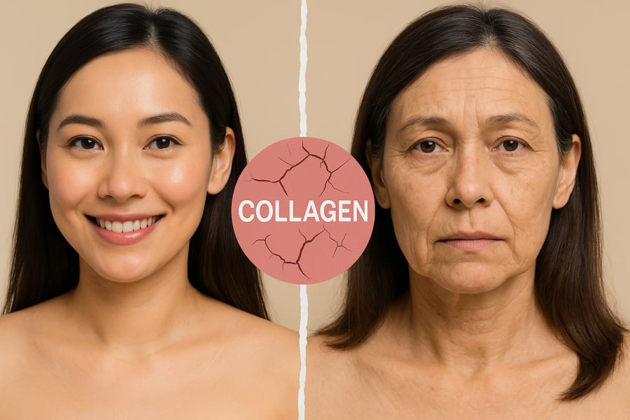 Lựa chọn thực phẩm đúng giúp giữ gìn collagen – yếu tố quyết định vẻ ngoài trẻ trung của phụ nữ.