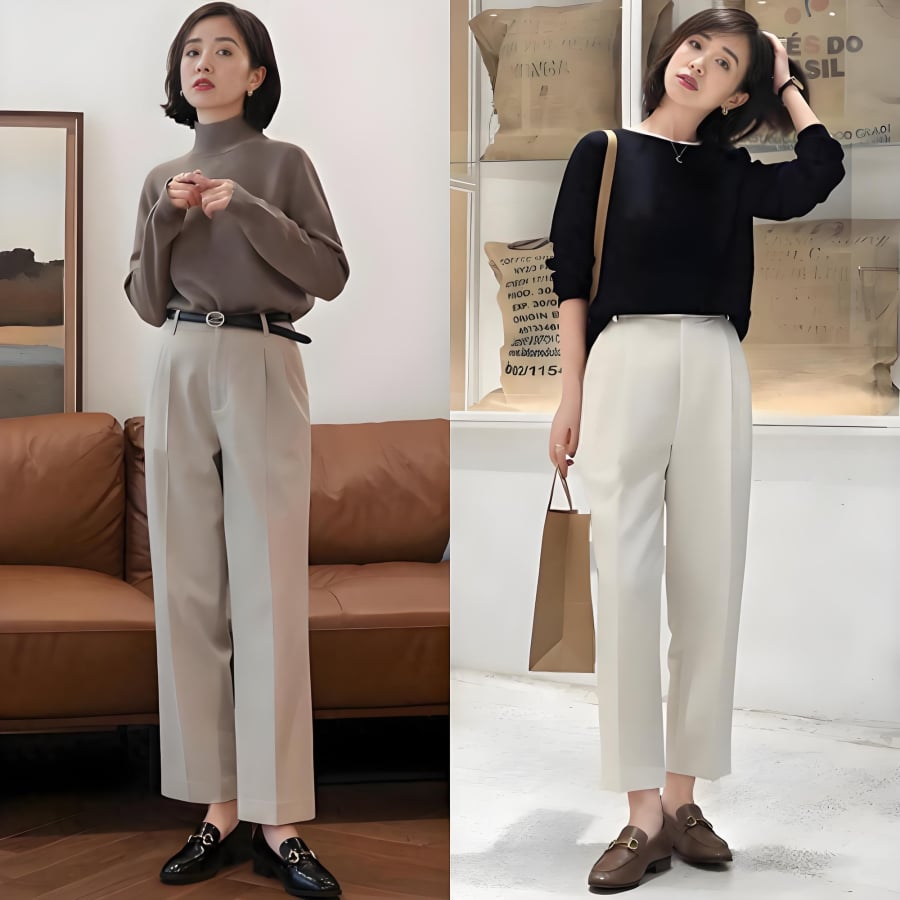 Không cần quá cầu kỳ, chỉ với một đôi giày loafer, bộ trang phục của bạn đã lập tức trở nên chỉn chu và sang trọng hơn.