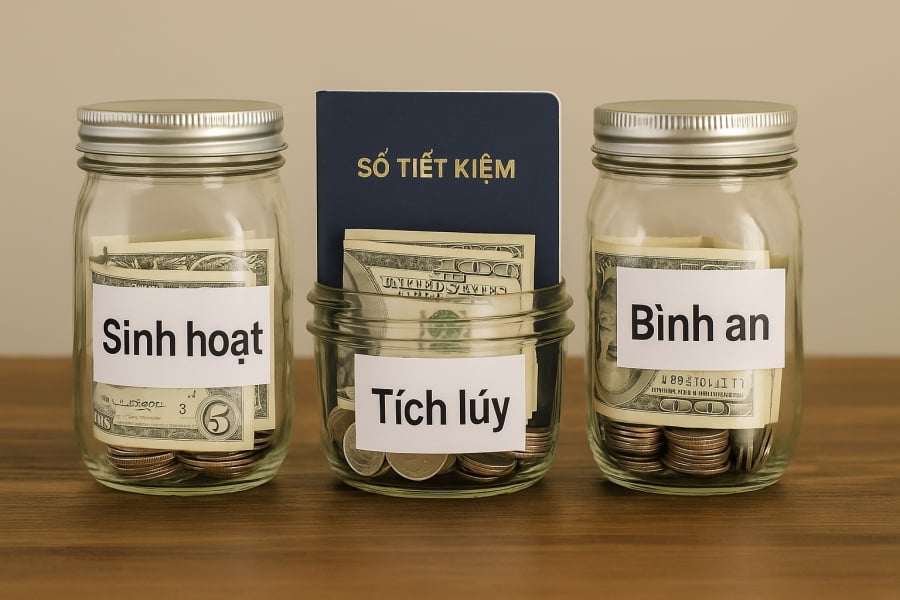 Mô hình “3 túi bình an” giúp nhiều người tuổi 45 kiểm soát dòng tiền và sống nhẹ đầu hơn.