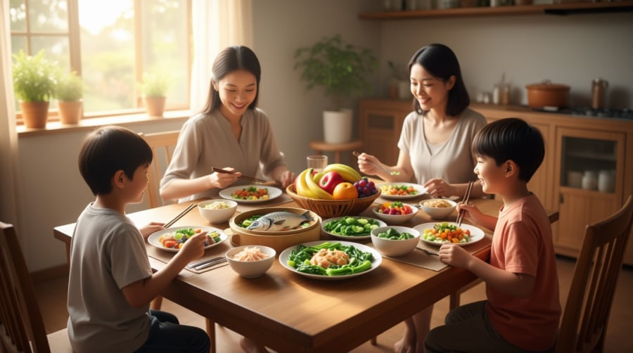 Chế độ ăn giàu dinh dưỡng giúp tim luôn khỏe mạnh, bền bỉ.
