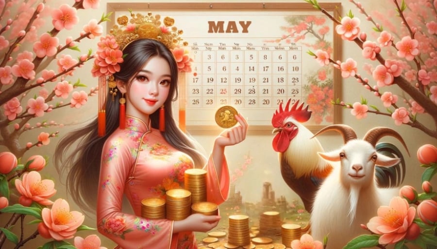 Tiền tài tăng vọt, công danh nở rộ, làm gì cũng dễ thành công.