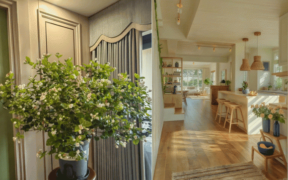 Ánh sáng mặt trời mang năng lượng dương mạnh mẽ, giúp cân bằng phong thủy. 