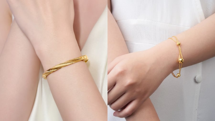 Người xưa cho rằng nên đeo vàng tay trái.