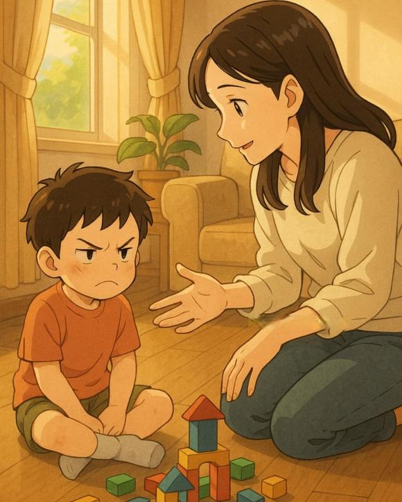 Nhiều cha mẹ phản ứng theo bản năng khi thấy con trai khóc hoặc nổi giận: “Không được khóc”, “Nếu còn làm ầm nữa sẽ bị phạt”.