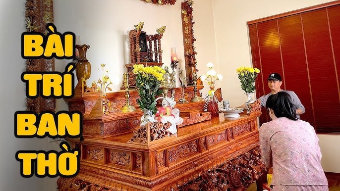 Bàn thờ là nơi tụ khí, trong khi cửa ra vào và cửa sổ lại là nơi khí ra – vào liên tục.