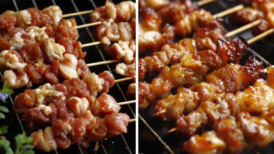 Thịt nướng trên than hoa là thơm ngon nhất.