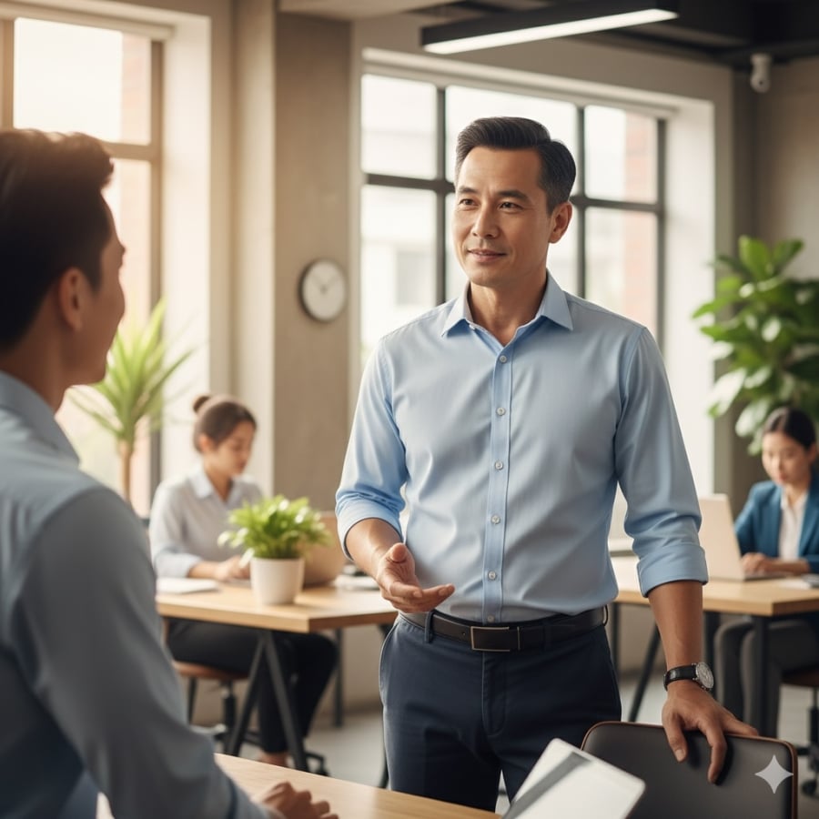 Thần thái bình tĩnh và phong cách giao tiếp khéo léo giúp người sở hữu dễ được tin tưởng và đề bạt.