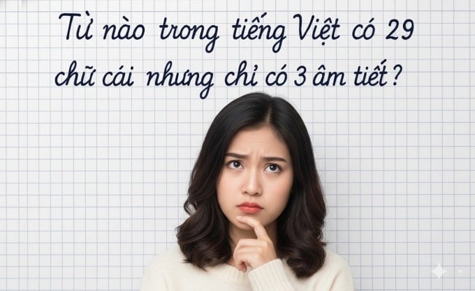 Nghe qua, ai cũng tưởng đây là câu hỏi về ngữ âm hay từ vựng chuyên sâu, nhưng hóa ra lại là một 