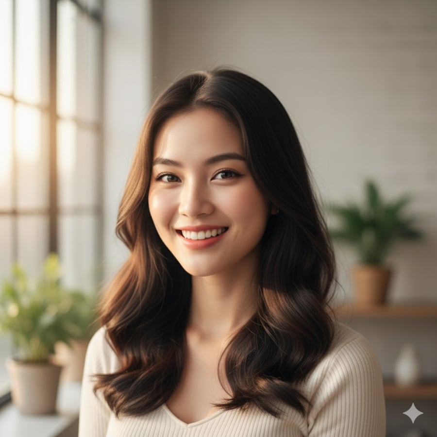 Khuôn mặt tươi sáng, ánh mắt trong là dấu hiệu của người mang vận khí tốt, dễ thu hút quý nhân trong năm 2026.