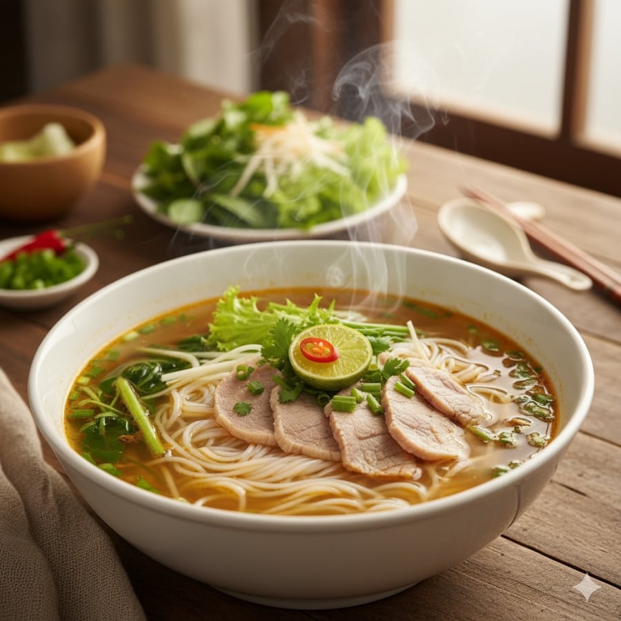 Một tô bún gạo tưởng nhẹ bụng nhưng tiềm ẩn nhiều rủi ro nếu ăn quá thường xuyên.