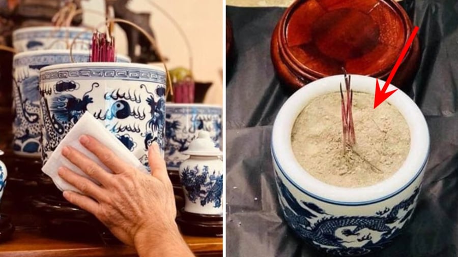 Dấu hiệu cần thay bát hương