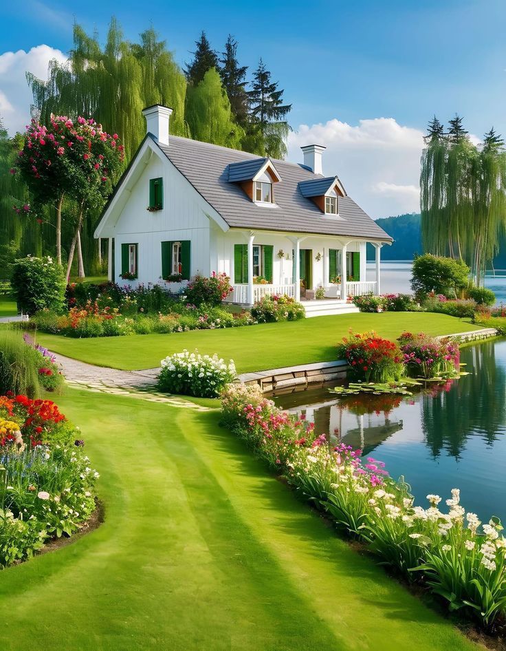 Trước nhà có nước là yếu tố vượng tài