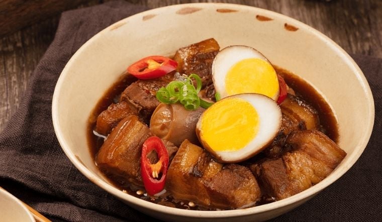 Thit kho trứng ngon