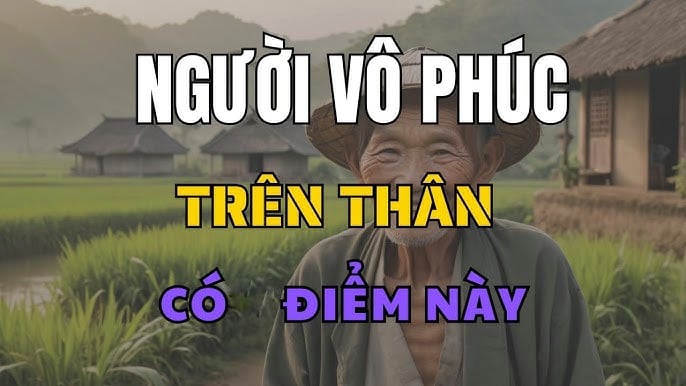 Người không có Phúc trên mặt lộ ra 3 điểm rất rõ, là điểm nào?