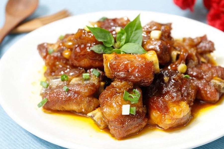 Cách làm sườn xào chua ngọt