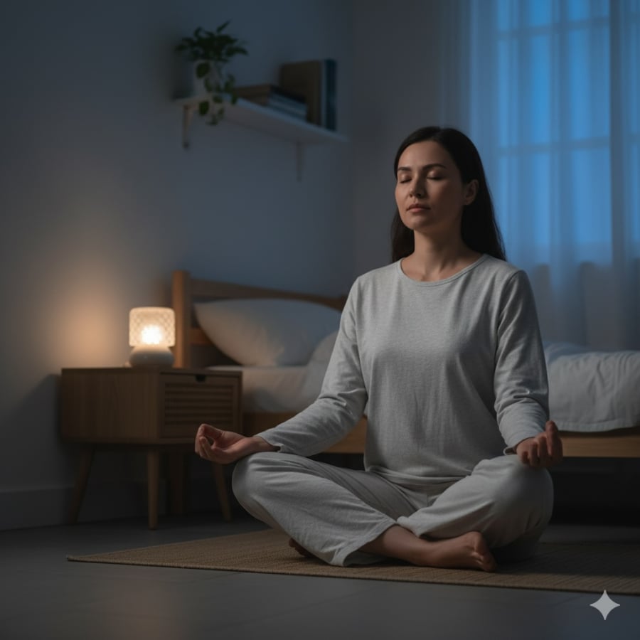 Thói quen thư giãn trước khi ngủ giúp tăng chất lượng giấc ngủ, giảm căng thẳng và cải thiện tinh thần.