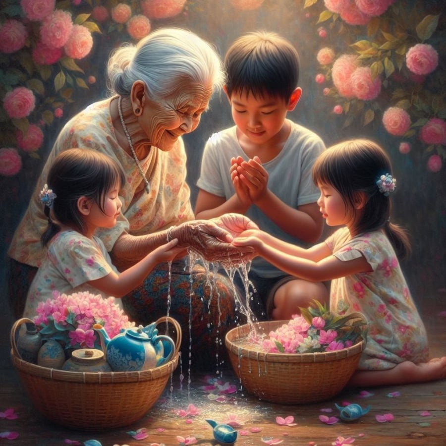 Người tâm hiền lành thì về già an nhiên, hạnh phúc