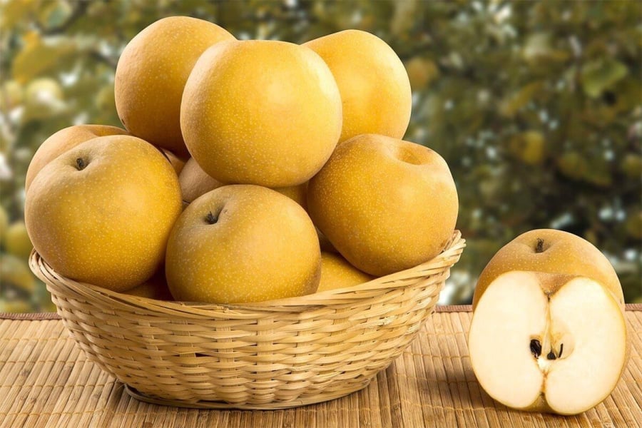 Lê được mệnh danh là “vua của các loại quả làm dịu khô”. Ảnh minh họa