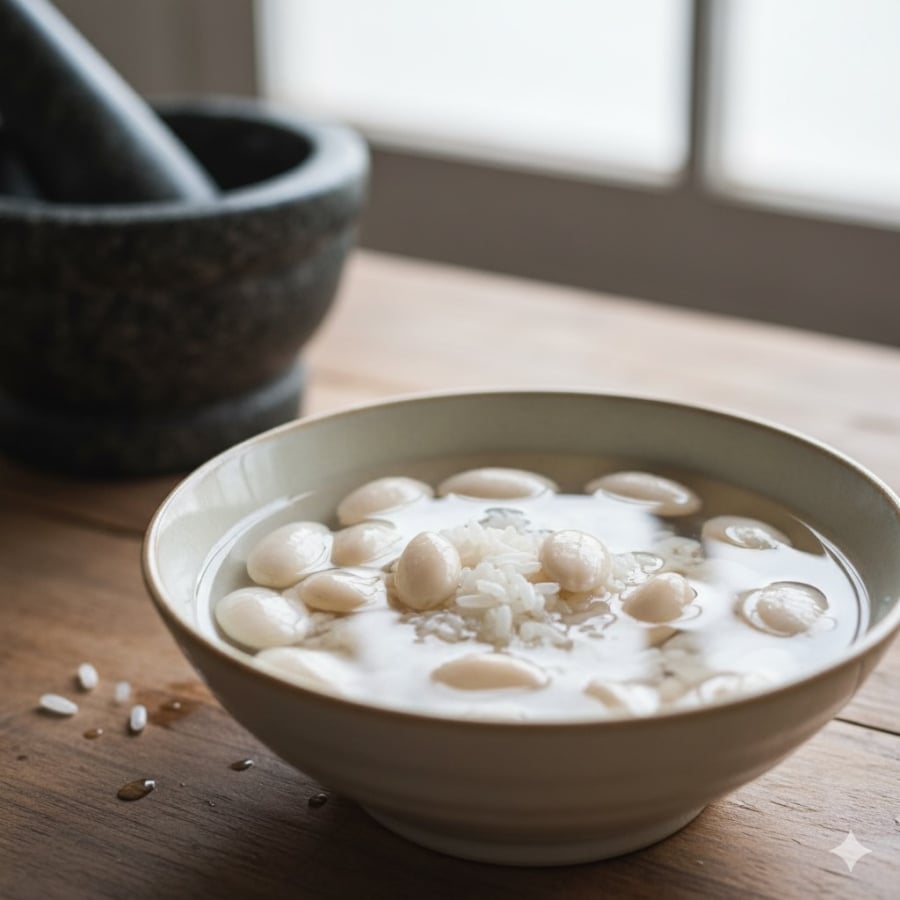 Nguyên liệu bí mật cho ly sữa hạnh nhân siêu mịn màng, làm dịu cổ họng hiệu quả.