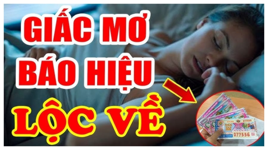 Giấc mơ thông báo may mắn